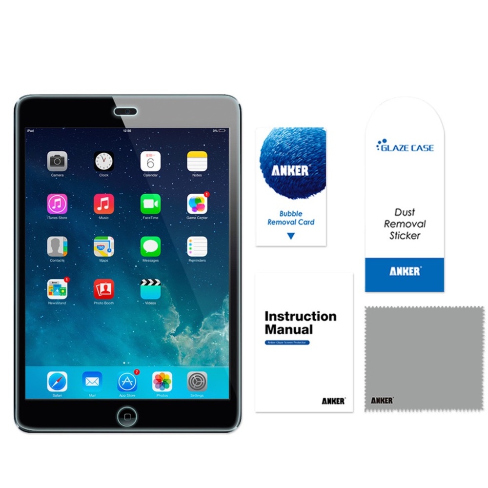 iPad Mini/Mini 2 Tempered Glass Screen Protector - Picture 4 of 9